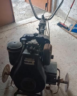 Motozappatrice Casorzo con rimorchio ribaltabile