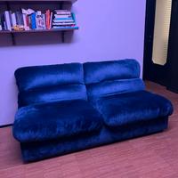 Divano letto rivestito