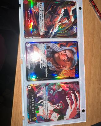 carte da collezionismo one piece