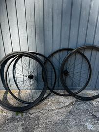 Ruote Bontrager + pneumatici GR1 Comp 700x40