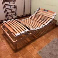 rete elettrica motorizzata e materasso