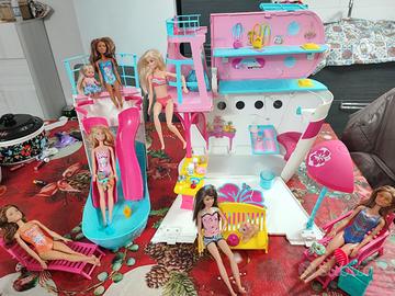 nave crociera Barbie