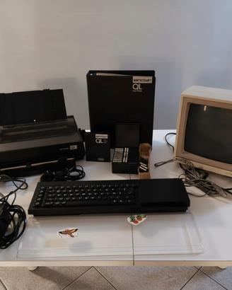 Computer Sinclair QL + periferiche e accessori