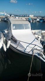 Barca Jaguar in resina con motore