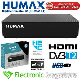 Ricevitore digitale terrestre T2 Humax DIGIMAX LT-