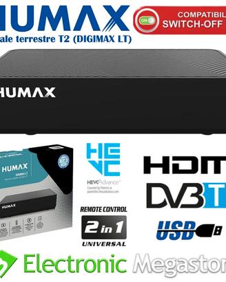 Ricevitore digitale terrestre T2 Humax DIGIMAX LT-