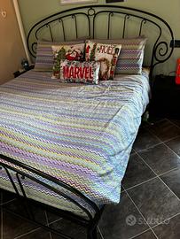 Letto matrimoniale in ferro battuto barel