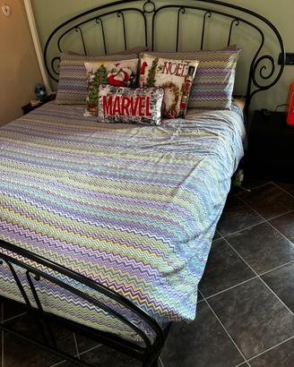 Letto matrimoniale in ferro battuto barel