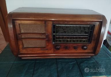 RADIO ANTICA IN LEGNO MARCA MIGLIORINI MOD CRONOGR