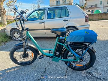 Bicicletta elettrica e-bike nuova potente