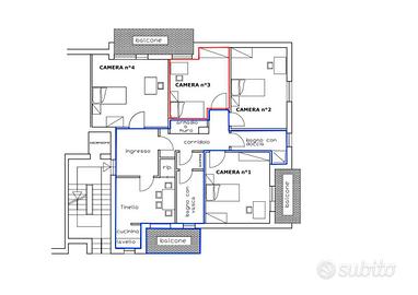 Perugia camera singola a due passi da Ingegneria