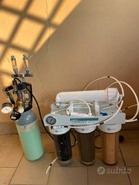 Impianto a osmosi e Co2 Anedride carbonica