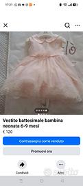 vestito battesimale bimba