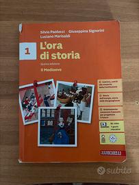 Libro di storia medie-L’ora di storia1,Zanichelli