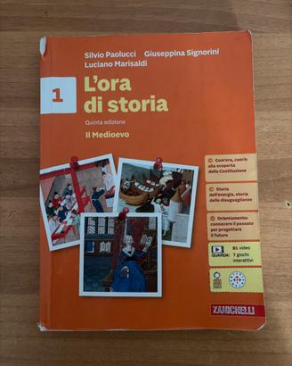 Libro di storia medie-L’ora di storia1,Zanichelli