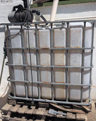 cisterna raccolta acqua 1000 litri