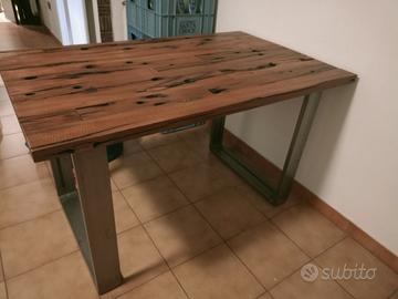 Tavolo in teak massello allungabile