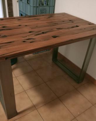 Tavolo in teak massello allungabile