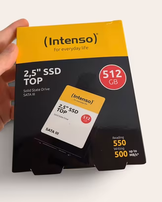 SSD Intenso 512GB 2.5" SATA III