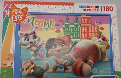 Supercolor Puzzle - 44 Gatti  clementoni