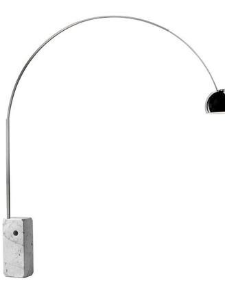 Lampada Arco Flos da terra con base in marmo NUOVA