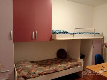 Cameretta con letti a castello a prezzo stracciato