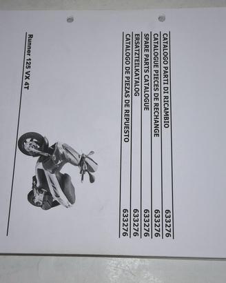 CATALOGO PARTI DI RICAMBIO RUNNER 4T GILERA 633276