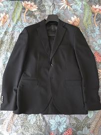 Abito Completo Uomo Sartoriale Nero 46 Misto Lana