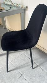 Sedie in velluto