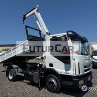 Iveco eurocargo 75E18 Gru e ribaltabile 2009