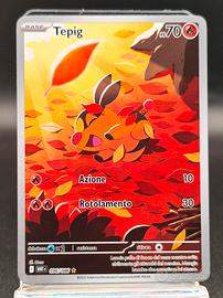 carta Tepig illustrazione rara 096/086  Pokémon