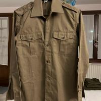 Camicia militare anni 80