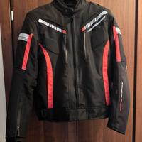 Giubbotti da moto Herobiker neri con inserti rossi
