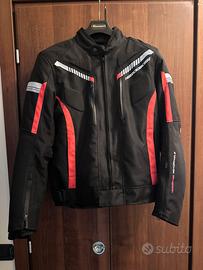 Giubbotti da moto Herobiker neri con inserti rossi