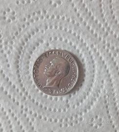 5 lire Vittorio Emanuele III, 1927, argento