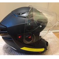 Casco moto AIROH EXECUTIVE nero/opaco menton estr