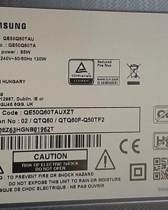 Ricambi per TV  Samsung 50 pollici