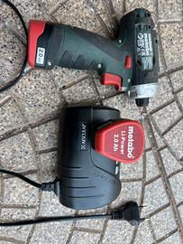 Trapano a batteria  metabo impulsi 12 v