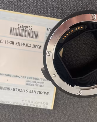 Adattatore Obbiettivi x Sony