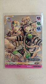 JoJo ABC Battle Adventure Card Johnny&Gyro Pr-05