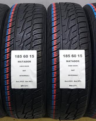 4 GOMME 185 60 15 MATADOR BR1371