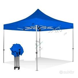 Gazebo Pieghevole 3x3 RAY BOT Blu Professionale Se