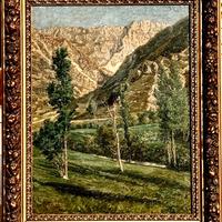 Quadro ad olio fine 800
