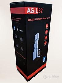 Serratura Smart AG-L32 AooGee - Nuova - 60mm -Nera