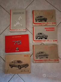 libretto uso manutenzione e service alfa 75 