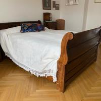 letto in noce del primo novecento