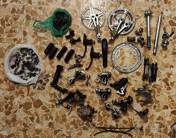 Lotto componenti bici, cambi, guarniture, freni