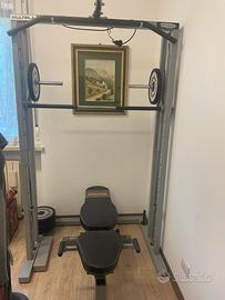 Multipla Technogym + Panca Powertec Strenght