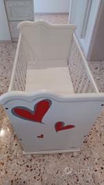 Culla - Lettino in vero legno