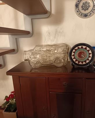 vaso originale di vetro anni 90